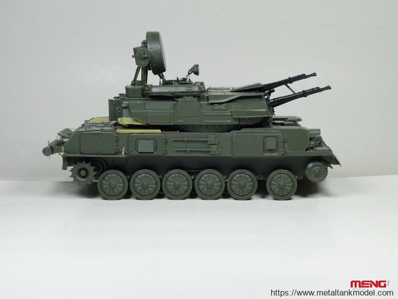 [坦克模型评测]meng-1/35俄罗斯zsu-23-4″石勒喀河"自行高炮 四合一