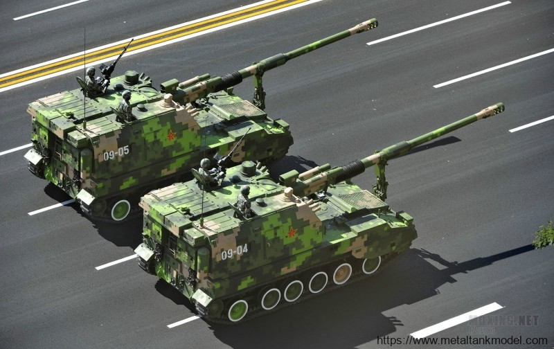 [坦克模型评测]meng-1/35中国plz-05 155mm自行加榴炮