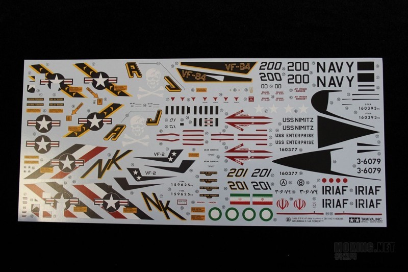 [开盒简评]田宫-1/48格鲁曼F-14A