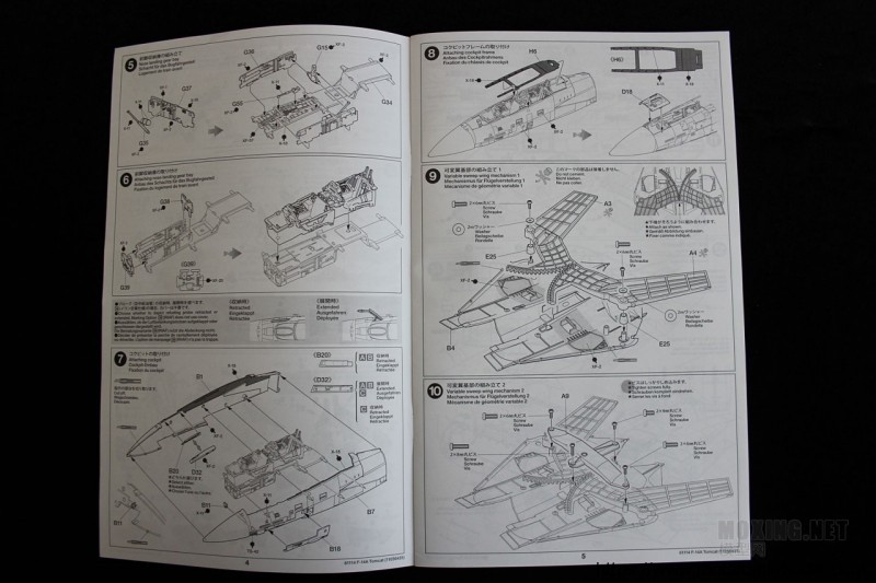 [开盒简评]田宫-1/48格鲁曼F-14A