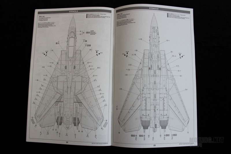 [开盒简评]田宫-1/48格鲁曼F-14A
