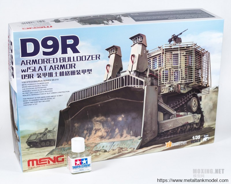 [模型网评测]MENG-1/35卡特彼勒D9R