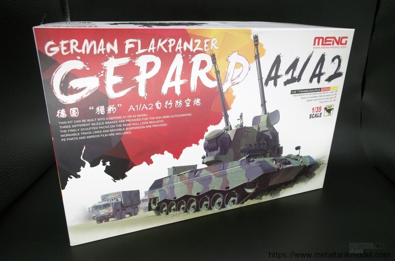 [模型网评测]MENG-1/35德国猎豹(GEPARD)A1/A2型自行高炮(TS-030)-开盒 - 第1张  | 制作坦克模型记录