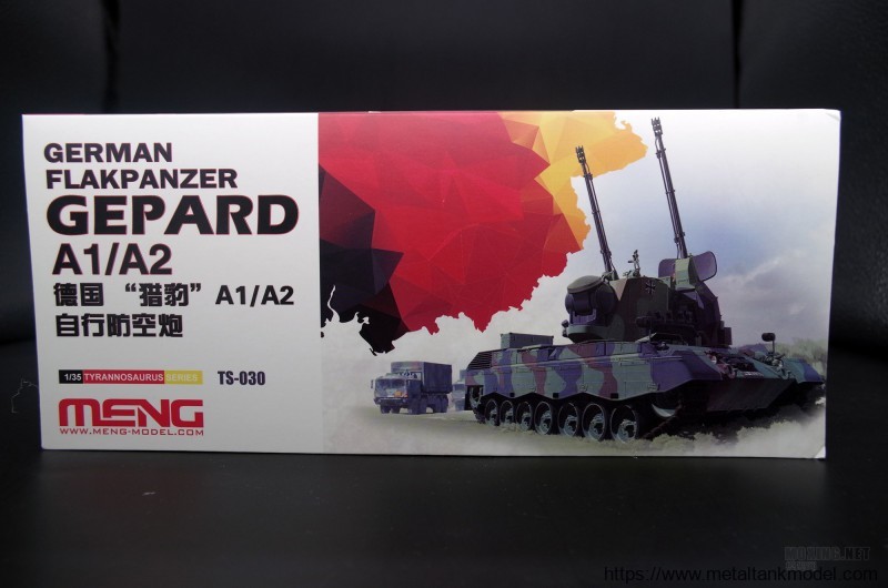 [模型网评测]MENG-1/35德国猎豹(GEPARD)A1/A2型自行高炮(TS-030)-开盒 - 第5张  | 制作坦克模型记录