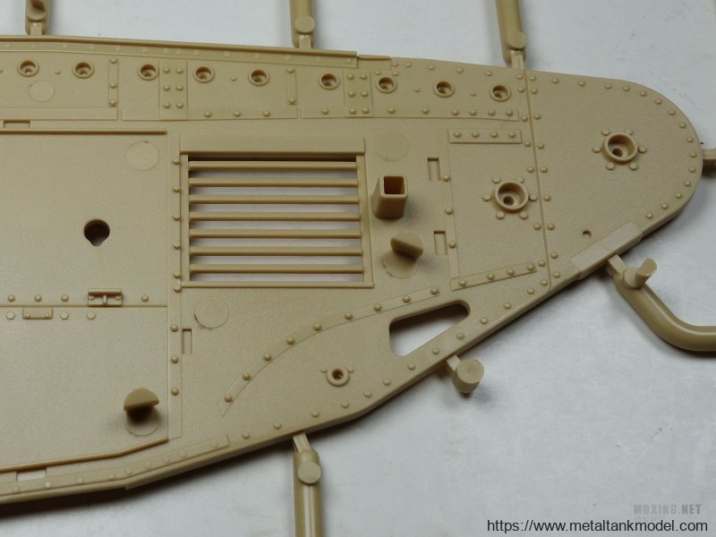 [模型网评测]MENG-1/35一战英国MK.V重型坦克(雌性)(TS-029)-简介与开盒 - 第4张  | 制作坦克模型记录