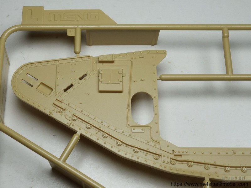 [模型网评测]MENG-1/35一战英国MK.V重型坦克(雌性)(TS-029)-简介与开盒 - 第3张  | 制作坦克模型记录