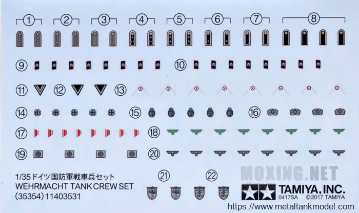 [开盒评测]田宫-1/35德国二战国防军坦克兵组(35354)-简介 - 第1张  | 制作坦克模型记录