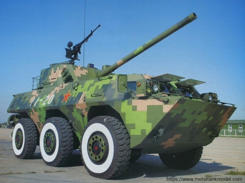 [开盒简评]HOBBYBOSS-1/35中国PLL-05式120毫米轮式自行迫榴炮(82487)-实车简介