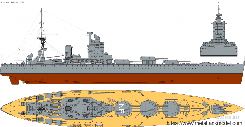 [模型网评测]MENG-1/700英国皇家海军