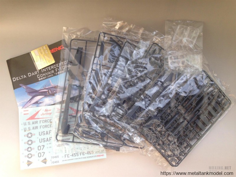 [模型网评测]MENG-1/72康维尔F-106A