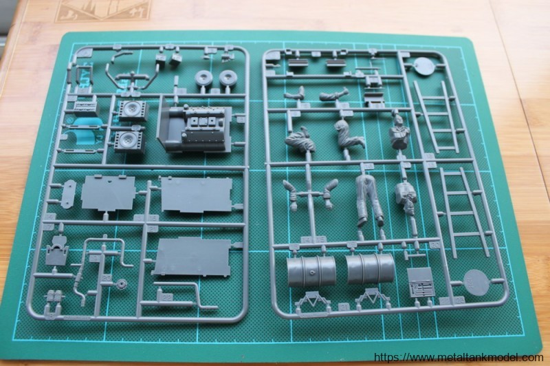 [开盒评测]田宫-1/35二战德军坦克引擎维修组(35180)-封绘 - 第1张  | 制作坦克模型记录