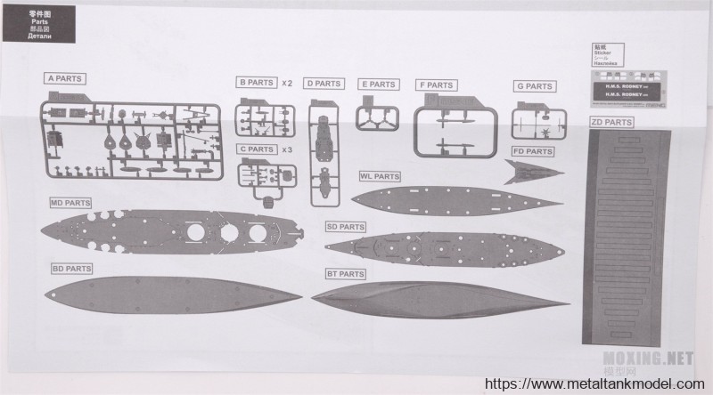 [模型网评测]MENG-1/700英国皇家海军