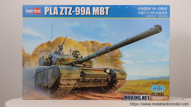 [模型网评测]小号手(83892)-1/35中国ZTZ-99A主战坦克-开盒