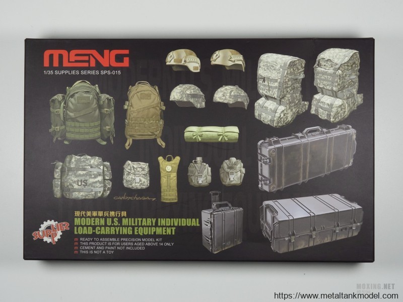 [模型网评测]MENG-1/35美军现代单兵携行具(SPS-015)-简介与开盒 - 第2张  | 制作坦克模型记录
