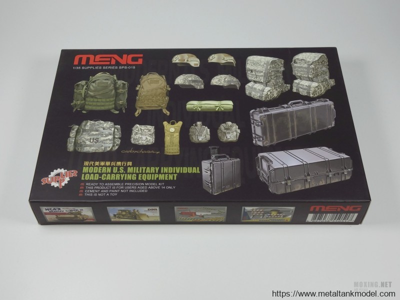 [模型网评测]MENG-1/35美军现代单兵携行具(SPS-015)-简介与开盒 - 第3张  | 制作坦克模型记录