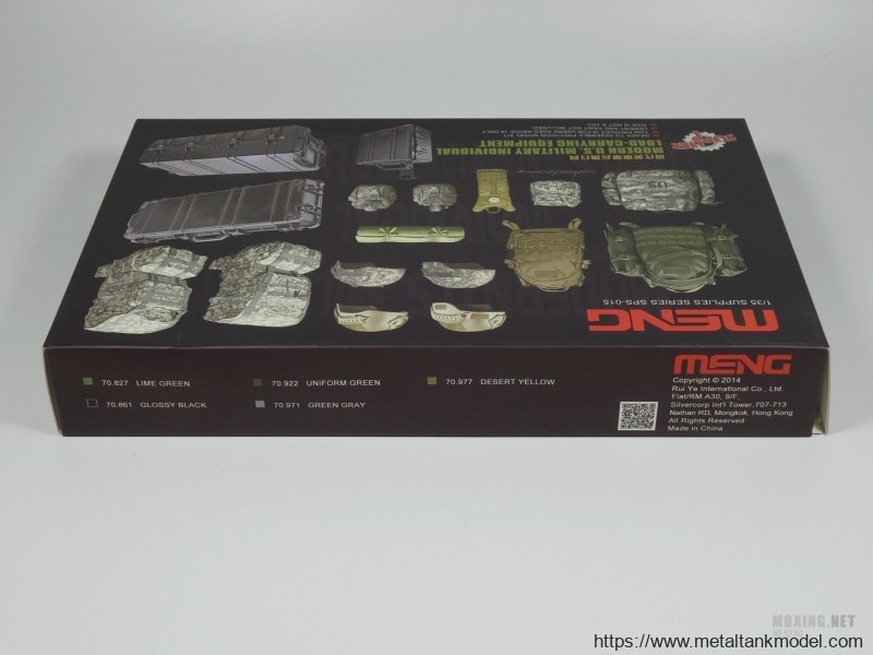 [模型网评测]MENG-1/35美军现代单兵携行具(SPS-015)-简介与开盒 - 第4张  | 制作坦克模型记录