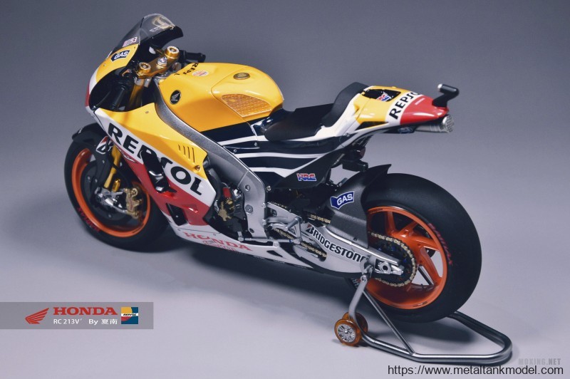 [模型网评测]田宫-1/12本田RC213V '14赛道摩托车(14130)-导语 - 第5张  | 制作坦克模型记录