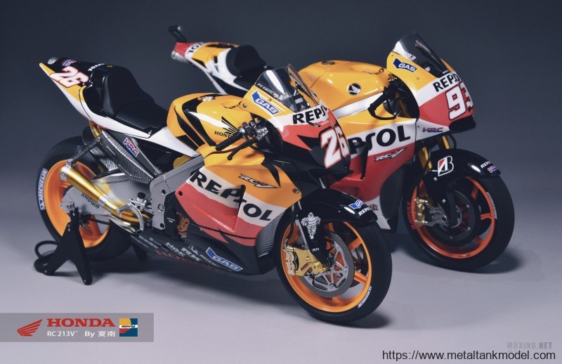 [模型网评测]田宫-1/12本田RC213V '14赛道摩托车(14130)-导语 - 第12张  | 制作坦克模型记录