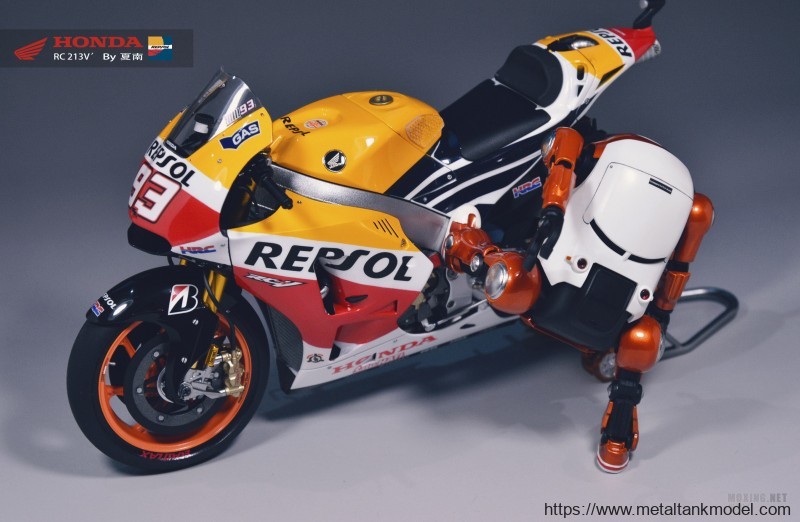 [模型网评测]田宫-1/12本田RC213V '14赛道摩托车(14130)-导语 - 第12张  | 制作坦克模型记录