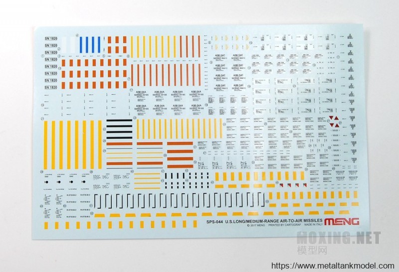 [模型网评测]MENG(SPS-043/044/045)-1/48美国空军机载武器-SPS-043 美国近程空空导弹-1 - 第9张  | 制作坦克模型记录