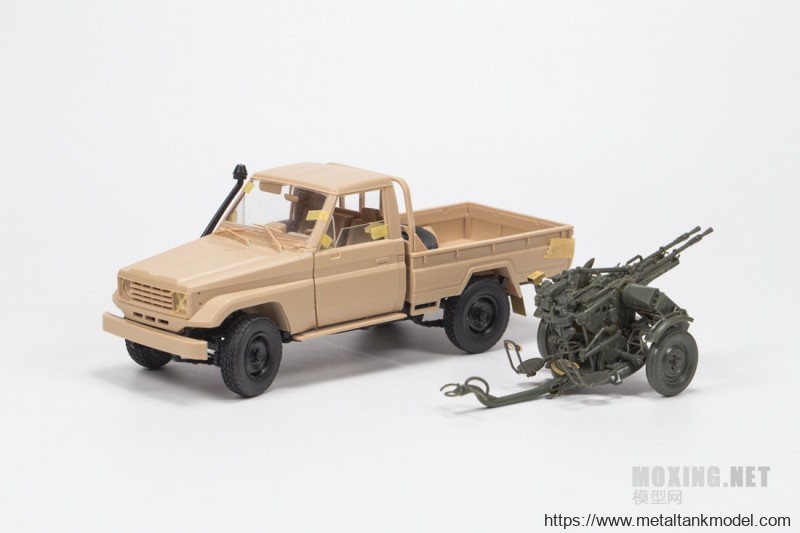 [模型网评测]MENG-1/35皮卡搭载ZPU-2高射机枪(VS-005)-实车简介 - 第13张  | 制作坦克模型记录