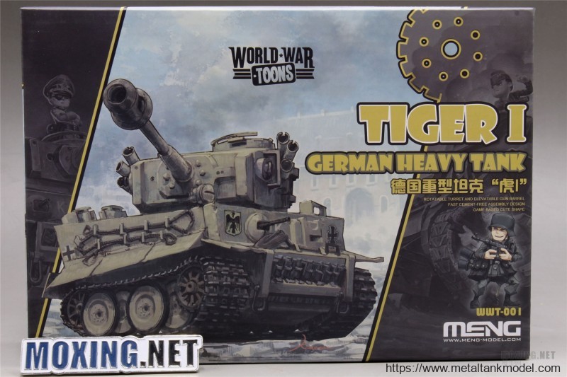 [模型网评测]MENG(WWT-001)-Q版德国虎I重型坦克-简介与开盒 - 第3张  | 制作坦克模型记录