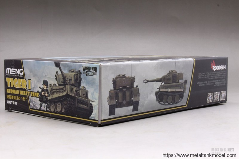 [模型网评测]MENG(WWT-001)-Q版德国虎I重型坦克-简介与开盒 - 第4张  | 制作坦克模型记录