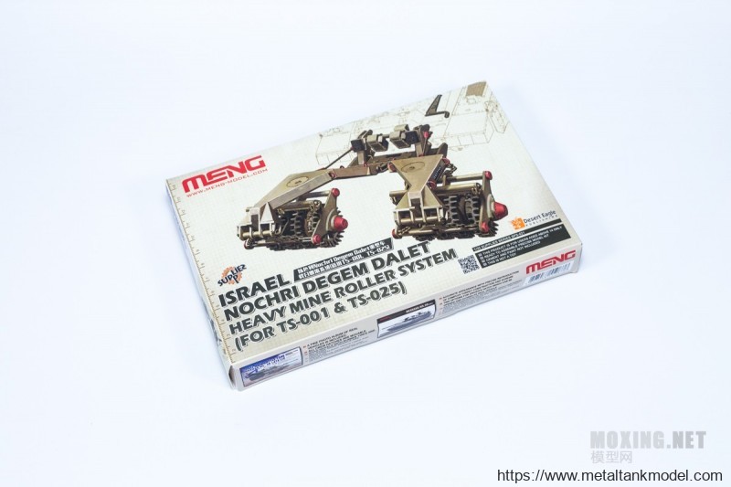 [模型网评测]MENG-1/35以色列NOCHRI DEGEM DALET重型车载扫雷滚系统(sps-021)-简介 - 第1张  | 制作坦克模型记录