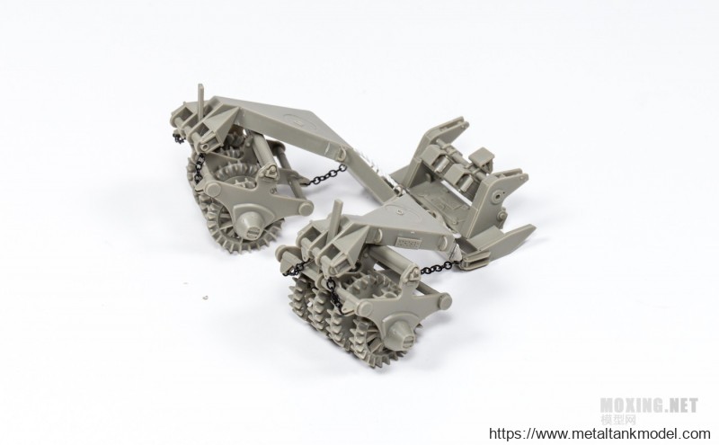 [模型网评测]MENG-1/35以色列NOCHRI DEGEM DALET重型车载扫雷滚系统(sps-021)-简介 - 第9张  | 制作坦克模型记录