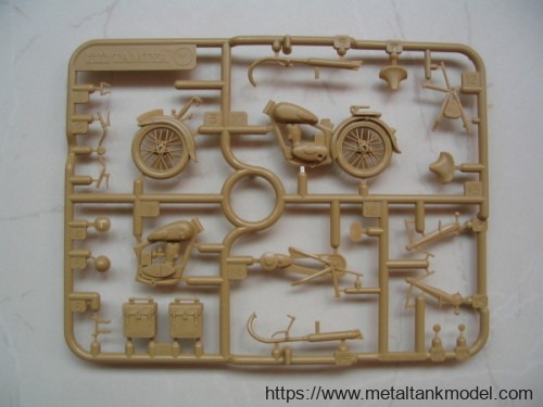 [开盒简评]田宫-1/35德军摩托传令兵(35241) - 第6张  | 制作坦克模型记录