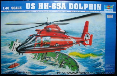 [开盒评测]号手-1/48美国海岸警卫队HH-65A