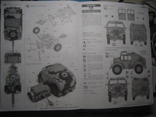 [开盒评测]田宫-1/35英军四轮拖车(加拿大福特F.G.T)+25磅炮(35044)-封绘及总览 - 第5张  | 制作坦克模型记录