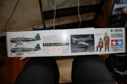 开盒评测田宫132日本海军零式五二型舰载战斗机6030960318封绘与总览