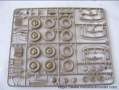 [开盒评测]田宫-1/35美军GMC CCKW-353 2.5吨军卡(35218)+盟军车辆装载物套装(35229)-封绘及总览 - 第6张  | 制作坦克模型记录
