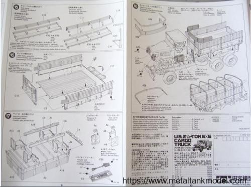 [开盒评测]田宫-1/35美军GMC CCKW-353 2.5吨军卡(35218)+盟军车辆装载物套装(35229)-封绘及总览 - 第26张  | 制作坦克模型记录