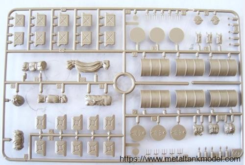 [开盒评测]田宫-1/35美军GMC CCKW-353 2.5吨军卡(35218)+盟军车辆装载物套装(35229)-封绘及总览 - 第31张  | 制作坦克模型记录