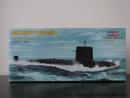 [开盒评测]HOBBYBOSS-1/700中国海军039A型潜艇(87020)-封绘及简介