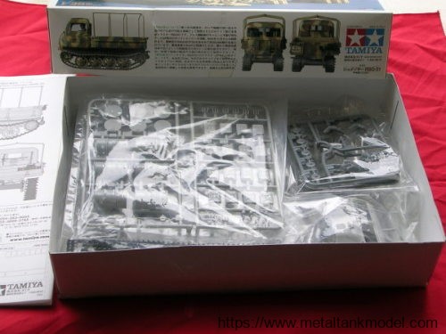 [开盒评测]田宫-1/35德国STEYR RSO/01履带运输车(32404)-封绘及总览 - 第4张  | 制作坦克模型记录