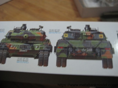 [开盒评测]田宫-1/35德国豹2A5主战坦克遥控版(48204)-封绘及总览 - 第3张  | 制作坦克模型记录