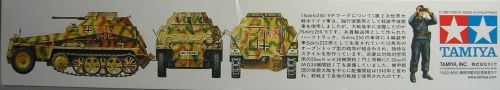 [开盒评测]田宫-1/35德国Sd.Kfz.250/9装甲侦察车(35115)-封绘及总览 - 第4张  | 制作坦克模型记录