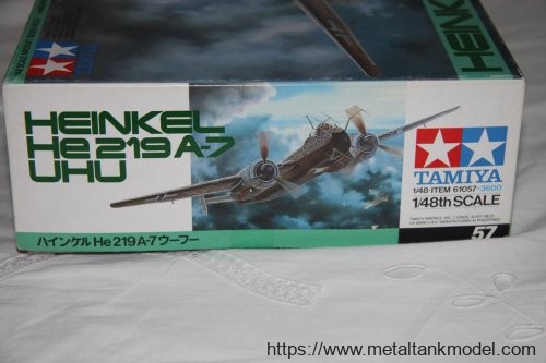 [开盒评测]田宫-1/48亨克尔He219 A-7(夜枭UHU)夜间战斗机(61057)-开盒总览 - 第3张  | 制作坦克模型记录