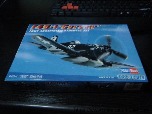[开盒评测]HOBBYBOSS-1/72美国F4U-1