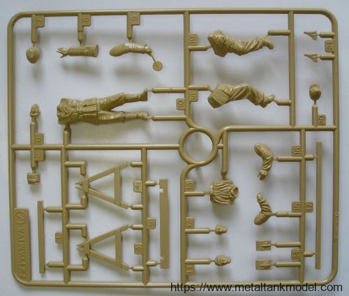 [板件评测]田宫-1/35德国二战野战宪兵及传令摩托(35241)-封绘及总览 - 第8张  | 制作坦克模型记录