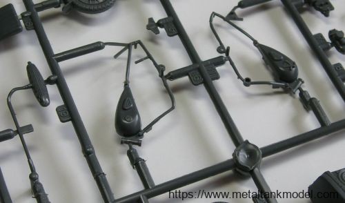 [开盒评测]田宫-1/35德国二战BMW带斗摩托及步兵(35016)-封绘及总览 - 第7张  | 制作坦克模型记录