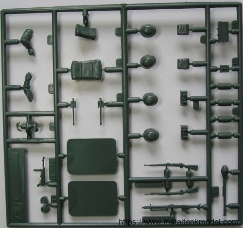 [开盒评测]田宫-1/35德国二战BMW带斗摩托及步兵(35016)-封绘及总览 - 第2张  | 制作坦克模型记录