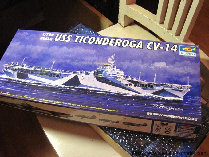 [开盒评测]号手-1/700美国CV-14