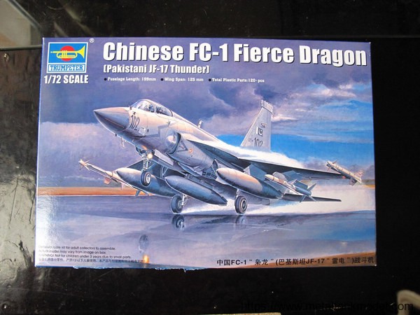 [开盒评测]号手-1/72中国FC-1