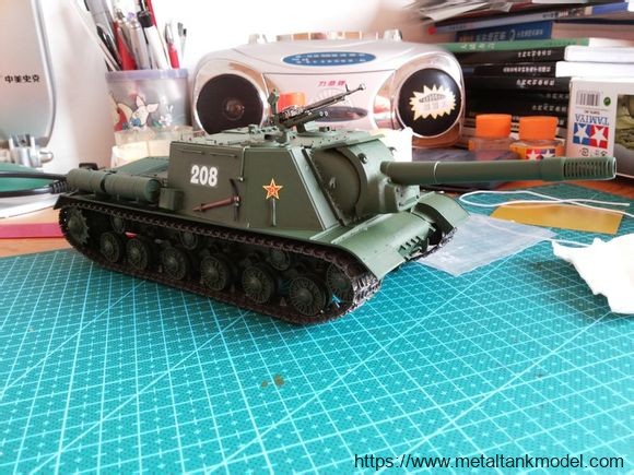 [版件评测]田宫-1/35俄罗斯JSU-152自行火炮/重型突击炮(35303)-封绘及简介 - 第2张  | 制作坦克模型记录