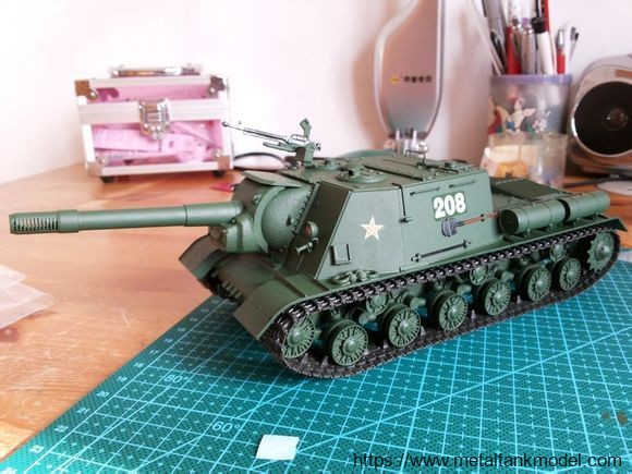 [版件评测]田宫-1/35俄罗斯JSU-152自行火炮/重型突击炮(35303)-封绘及简介 - 第1张  | 制作坦克模型记录
