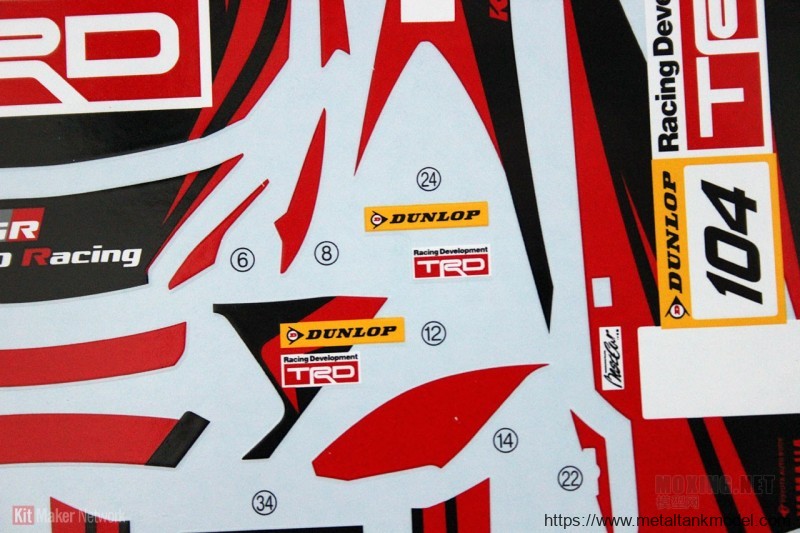 [开盒评测]田宫-1/24丰田Gazoo Racing TRD 86(2013TRD挑战赛)(24337)-简介 - 第5张  | 制作坦克模型记录